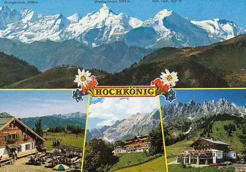 Hochkönig, Mehrbildkarte ngl E3116