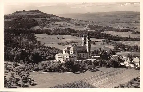 Basilika Vierzehnheiligen mit Blick auf den Staffelberg ngl 167.652