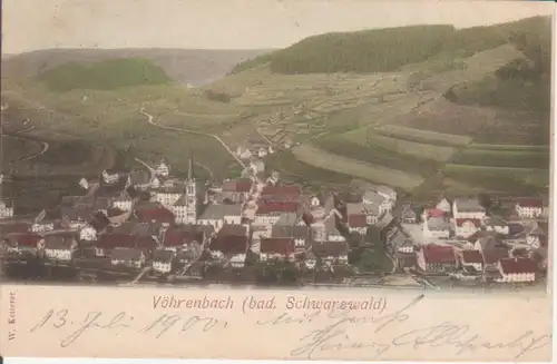 Vöhrenbach im Schwarzwald - Panorama bahnpgl1900 226.999