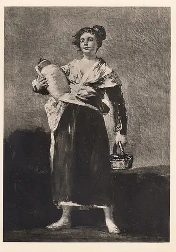 FRANCISCO DE GOYA Mädchen mit Krug ngl E6646
