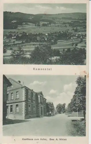 Ramsental - Panorama und Gasthaus zum Adler bahnpgl1933 228.189