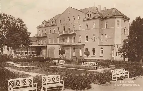 Bad Lausick i. Sa., Kurhotel Herrmannsbad gl1923 E4332