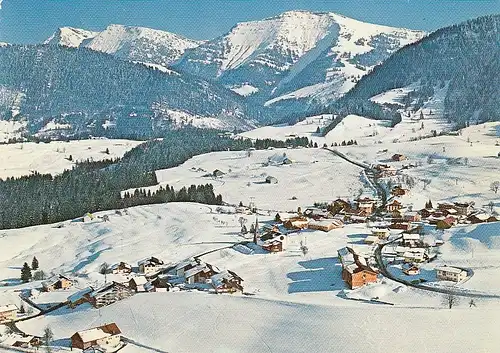 Oberstaufen im Allgäu, mit Rindalphorn und Hochgrat ngl E4348