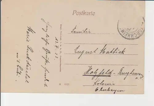 Forchheim - Partie mit Rathaus und Pfarrkirche gl1923 228.239