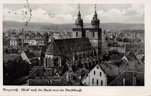 Bayreuth - Stadtansicht feldpgl1940 166.596