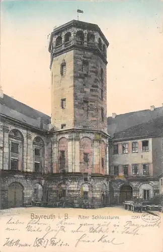 Bayreuth - Alter Schloßturm gl1903 166.609