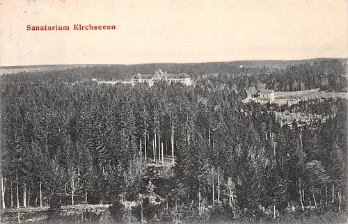 Kirchseeon - Panorama mit Sanatorium gl1909 166.311