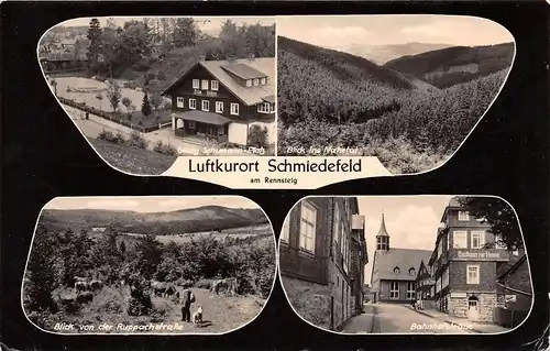 Schmiedefeld am Rennsteig - 4 Ansichten gl1962 167.777