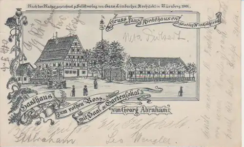 Richthausen bei Winkelhaid - Gasthaus zum roten Ross gl19? 228.304
