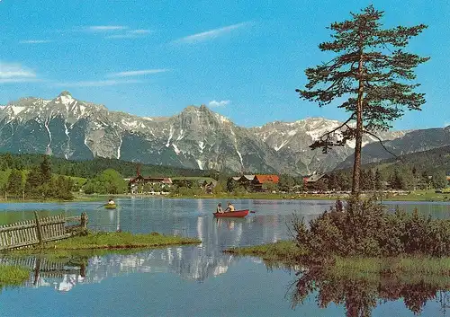 Seefeld, Tiro, Wildsee mit Wetterstein ngl E3230