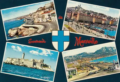 Marseille (B.-du-Rh.) Souvenir de la Corniche ... ngl E4411