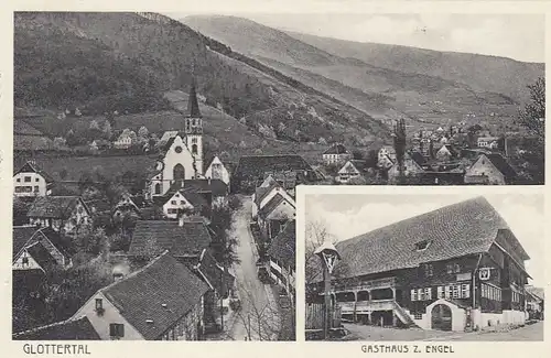 Schwarzwald, Glottertal, Gasthaus z.Engel gl1929 E6848