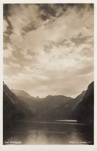 Berchtesgadener Land, Königssee ngl E5660