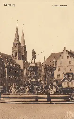 Nürnberg, Neptun-Brunnen ngl E4508