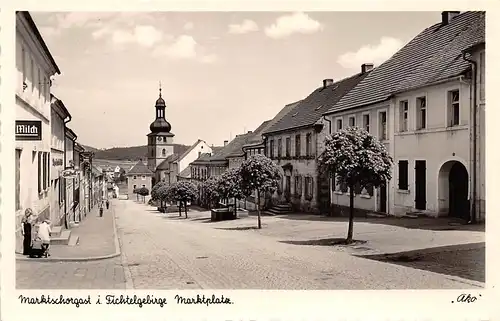 Marktschorgast im Fichtelgebirge - Marktplatz ngl 166.724