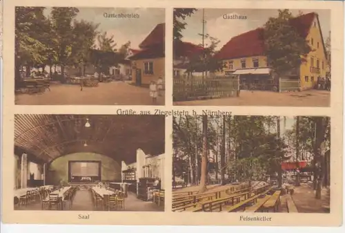 Ziegelstein - Gasthaus zur Stadt Nürnberg gl1938 228.327