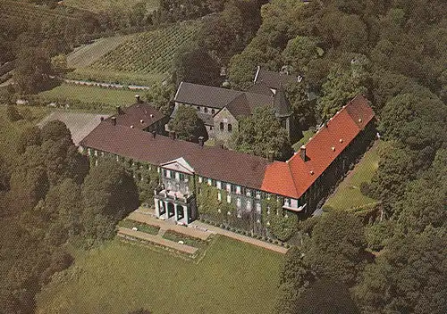 Lünen (Westf.), Schloß Cappenberg, Luftbild ngl E5178