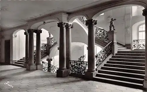 Eichstätt (Bayern) Treppenhaus der einst hochfürstlichen Residenz gl1962 164.813
