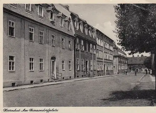 Herrnhut, Am Zinzendorfplatz ngl E4360