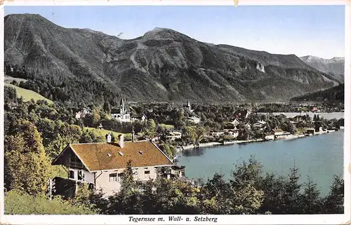 Tegernsee mit Wallberg u. Setzberg gl1944 164.845