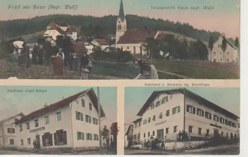 Haus im Wald - Totalansicht, Kaufhaus, Gasthaus/Bäckerei ngl 228.090