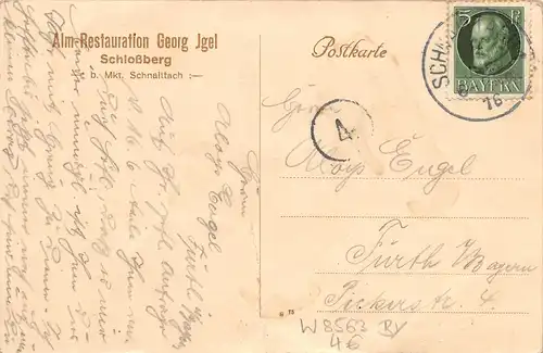 Schnaittach - Schloßberg gl1916 166.768