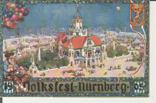 Nürnberg - Volksfest 1905 Ganzsache gl1905 228.363