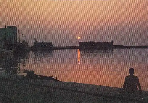 Heraklion (Kandia) Sonnenuntergang im Hafen ngl E3825