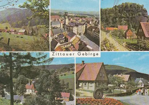 Zittauer Gebirge, Mehrbildkarte ngl E5907