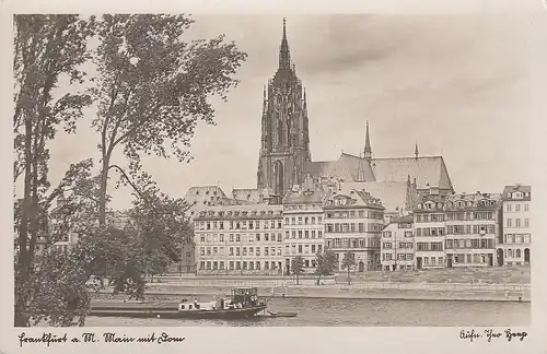 Frankfurt a.M., Main und Dom ngl E5932