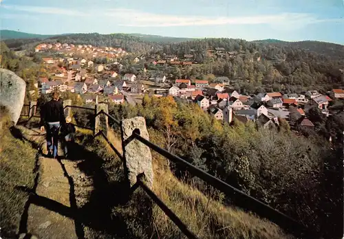 Flossenbürg - Blick von der Ruine gl1984 166.839