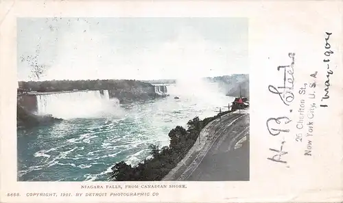 Niagara Falls NY View From Canadian Shore gl1904 165.234