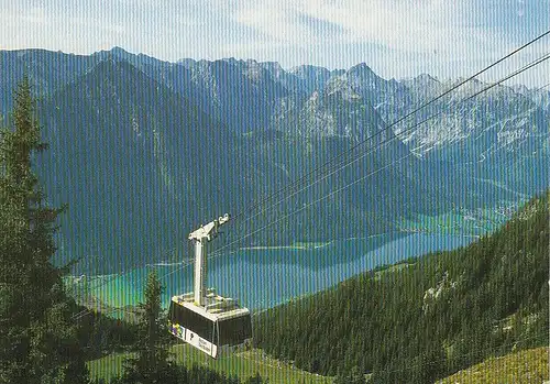 Achensee, Rofanseilbahn gegen Karwendel Maurach ngl E3804