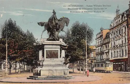 Düsseldorf Kaiser Wilhelm Denkmal ngl 165.511