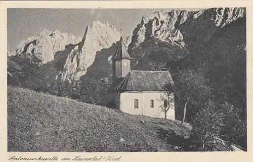 Antoniuskapelle im Kaisertal, Tirol ngl E5987