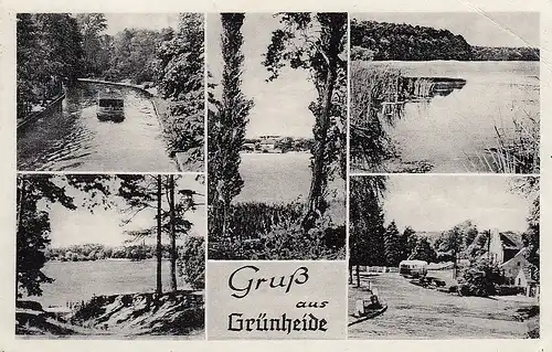 Gruß aus Grünheide, Mehrbildkarte gl1972 E4587