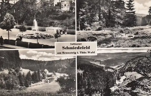 Schmiedefeld am Rennsteig - 4 Ansichten gl1964 E7307