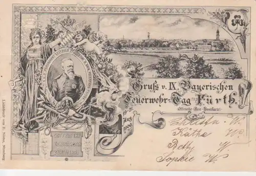 Fürth - IX. Bayerischer Feuerwehr-Tag, Ganszache gl1900 228.291