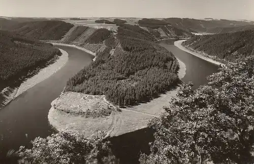 Stausee Hohenwarte-Saaletalsperre nahe Ziegenrück ngl E4596