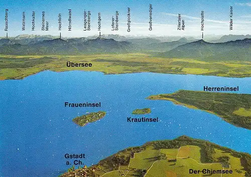 Chiemsee, Vogelschau ngl E3469