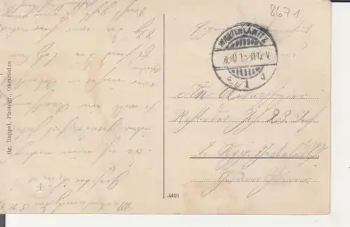 Martinlamitz - Totale und Spezereiwarenhandlung K. Gross feldpgl1915? 228.489