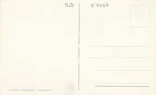 Indien, Calcutta, Victoria Mermorial ngl E4466