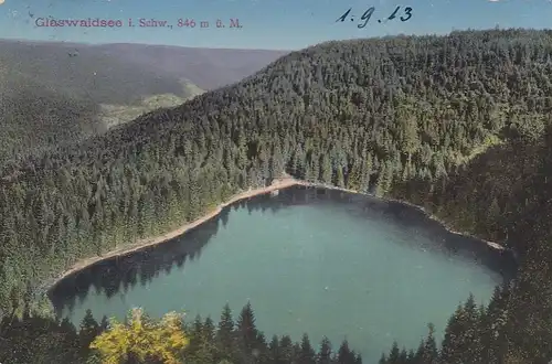 Glaswaldsee im Schwarzwald gl1913 E7385