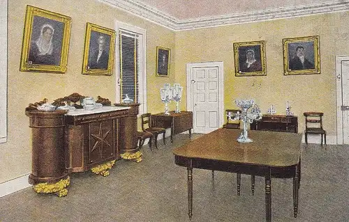 Hermitage, Tenn., Dining Room of General A. Jackson ngl E5329