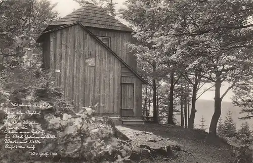 Goethehäuschen auf dem Kickelhahn nahe Ilmenau i. Thür. ngl E4660