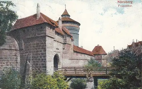 Nürnberg, Frauentor gl1909 E4504