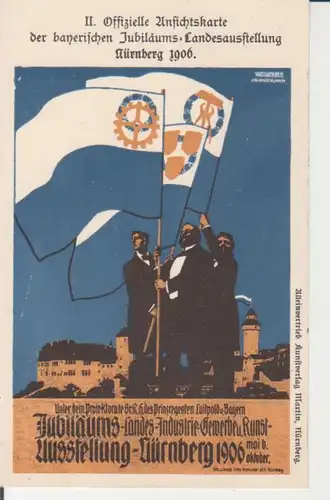 Nürnberg - Jubiläums-Landes-Ausstellung 1906 Ganzsache gl1905 228.372