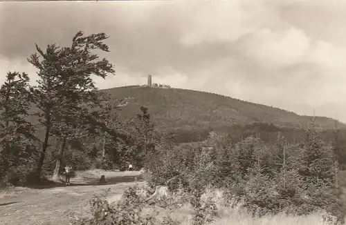 Blick vom Rennsteig zum großen Inselsberg, Thür.Wald ngl E6122