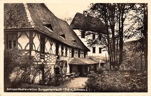 Burggailenreuth Schloss-Restauration Forsthaus ngl 166.347