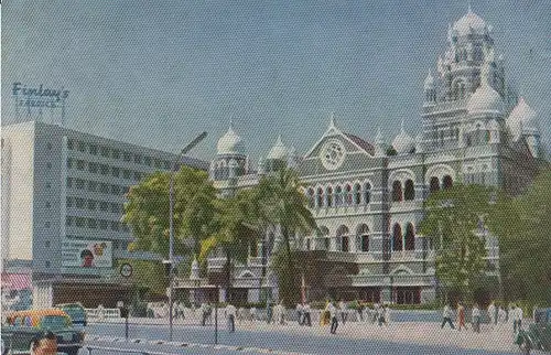 Indien, Bombay, Churchgate Station ngl E4555